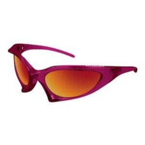 NEW BALENCIAGA SUNGLASSES BB0352S 006 RED UNISEX EYEWEAR